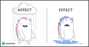 khác nhau giữa effect và affect