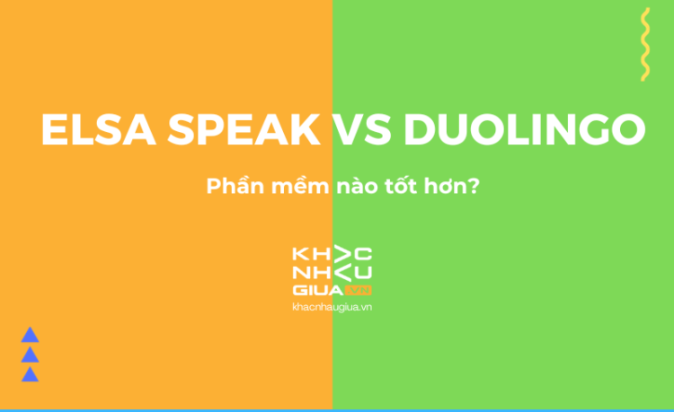 khác nhau giữa Duolingo và Elsa Speak